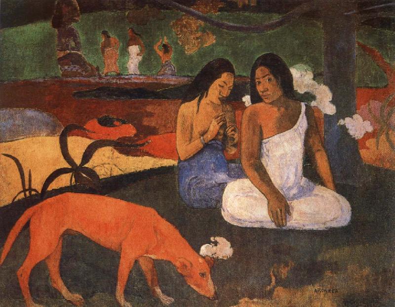 Paul Gauguin Pastime Germany oil painting art